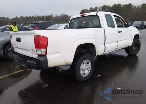 2016 Toyota Tacoma Sr from USA, damaged, VIN 5TFRX5GN6GX064143
